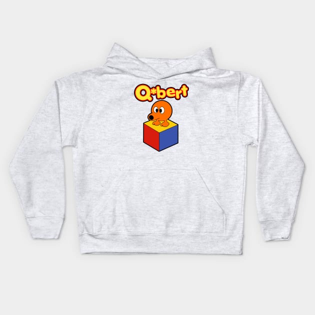 Qbert Kids Hoodie by nataliawinyoto